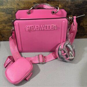 Steve Madden Pink Satchel Bag